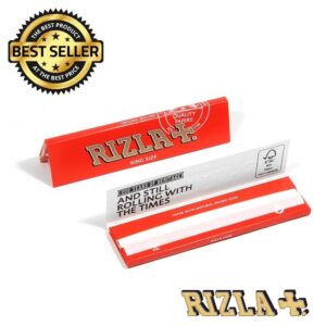 Rizla King Size Red Rolling Papers | Bundle of 2