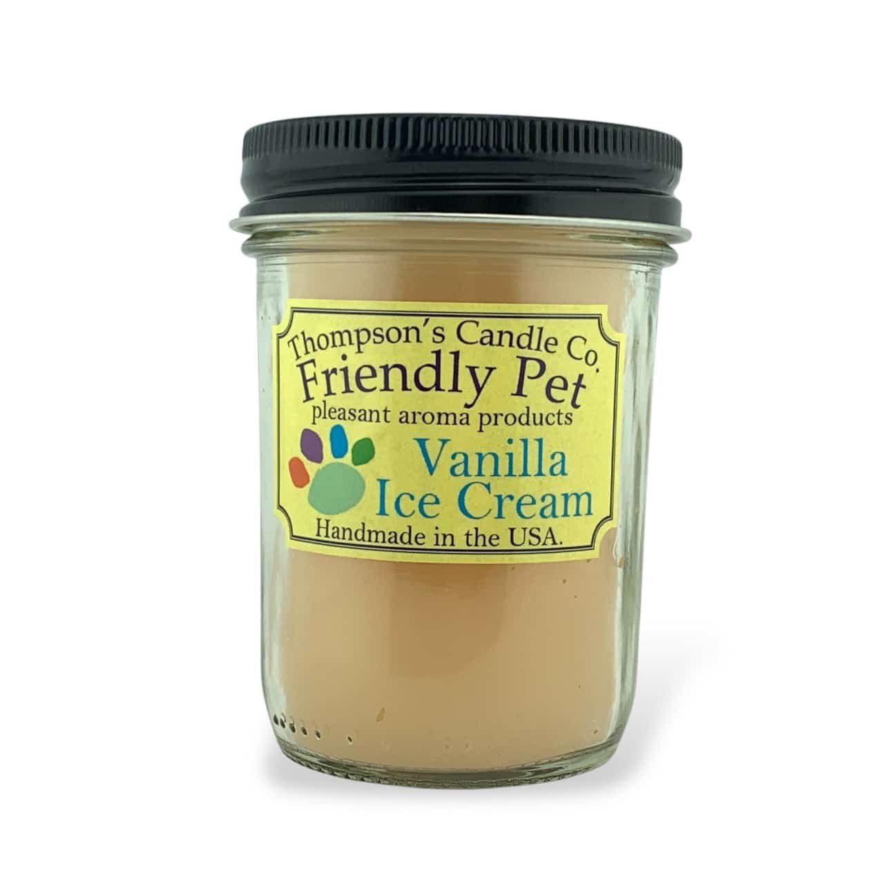 Thompson’s Vanilla Ice Cream Pet & Smoke Friendly 6oz candle