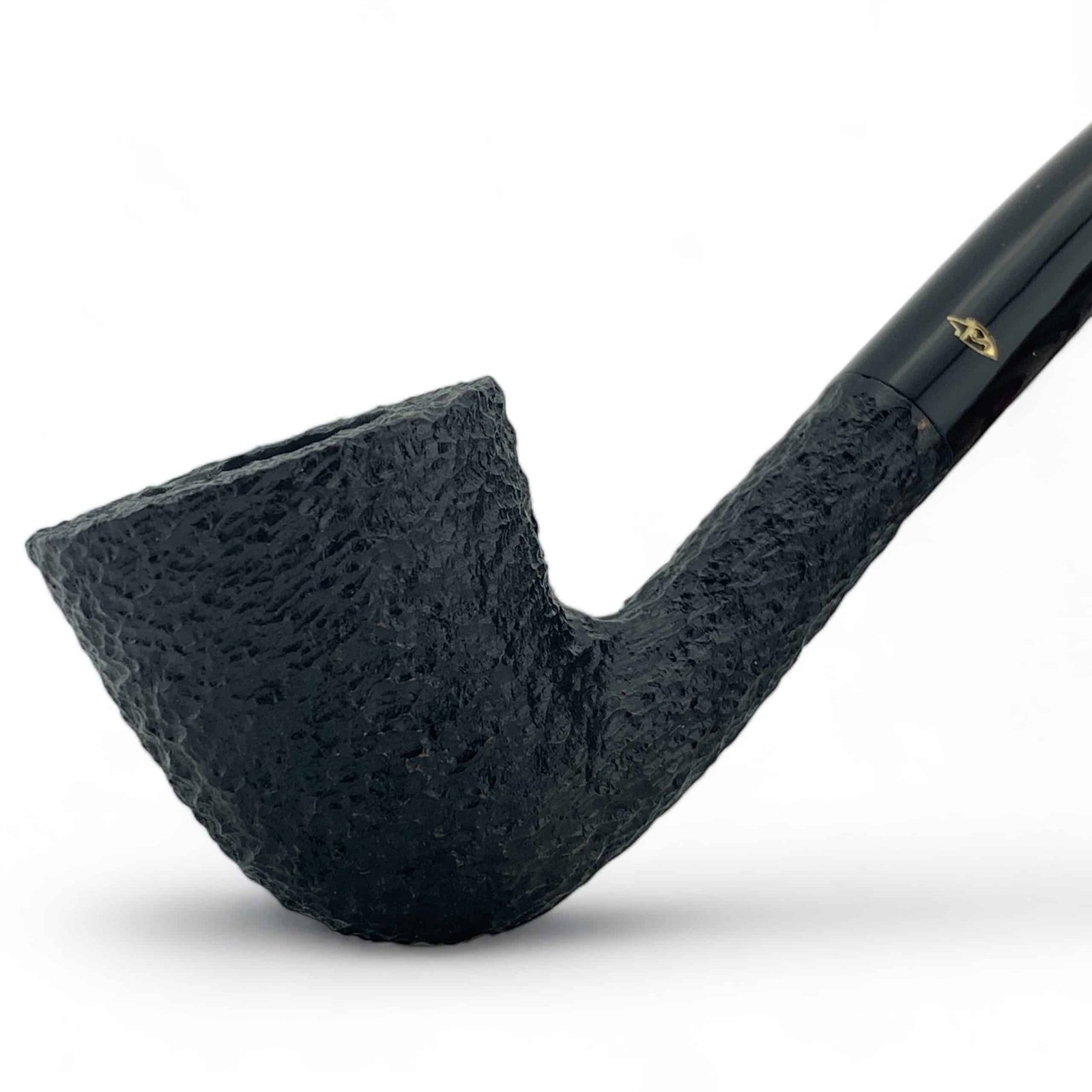 Savinelli Pipe: Churchwarden Black Rusticated (921) Pipe - Image 3