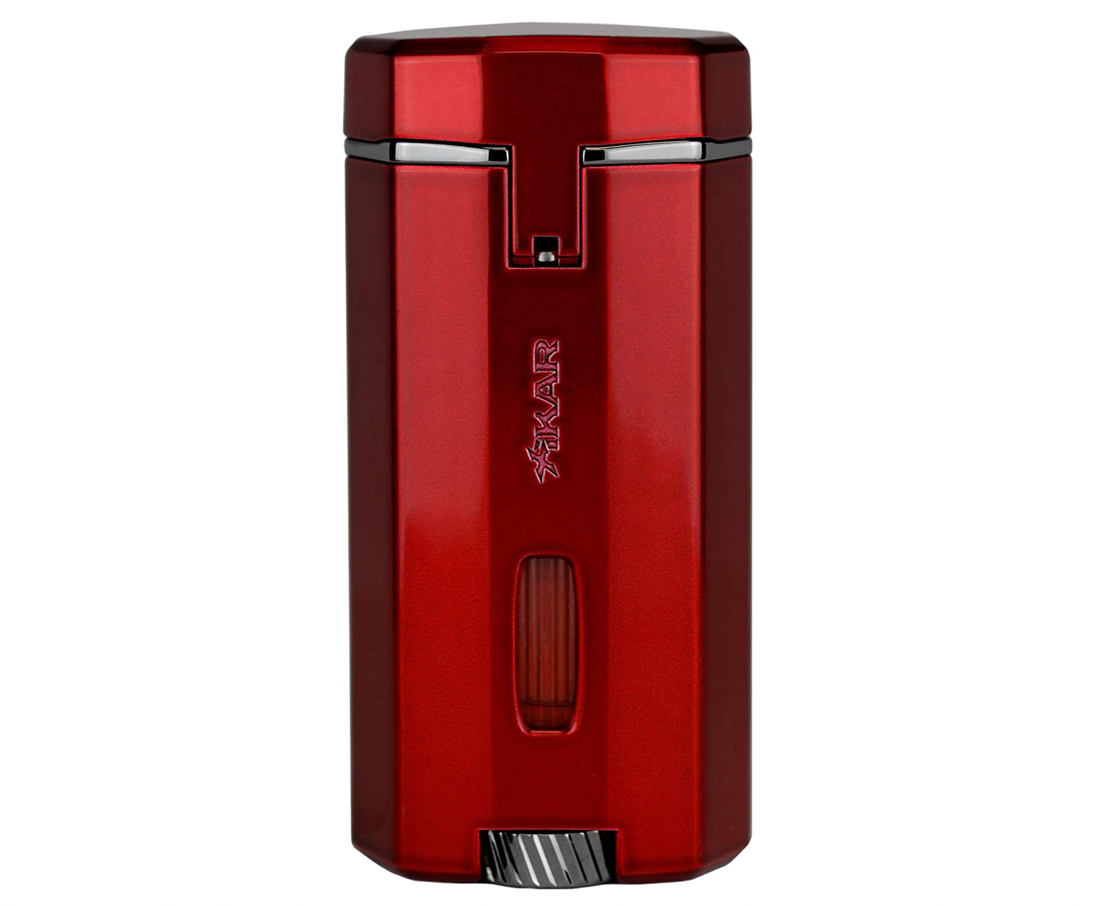 Xikar Meridian Triple Soft Flame Cigar Lighter Red - Image 3