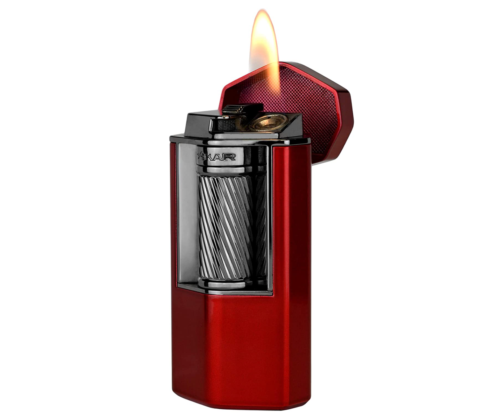 Xikar Meridian Triple Soft Flame Cigar Lighter Red - Image 4