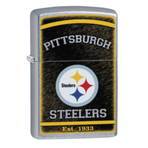 Zippo NFL Pittsburgh Steelers Street Chrome