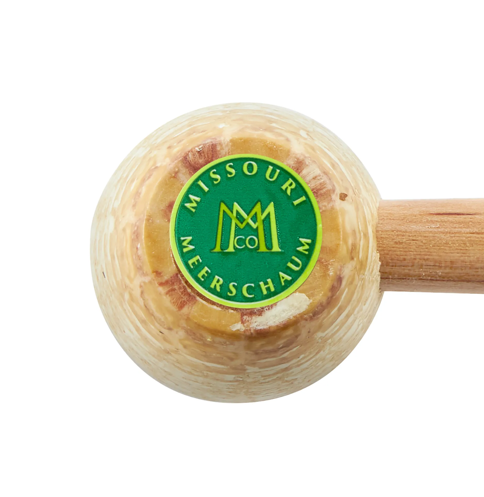 Missouri Meerschaum: Boone Corn Cob Pipe Straight Stem - Image 2