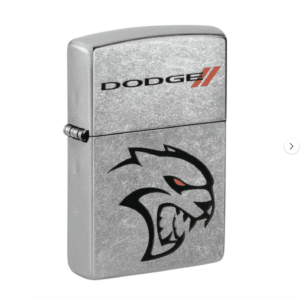 Zippo: Zippo Dodge Street Chrome Pocket Lighter