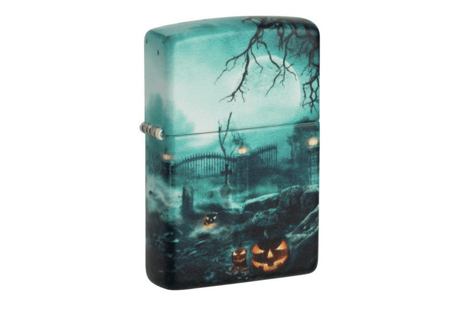 Zippo Lighter: Horror Goth Graveyard Design