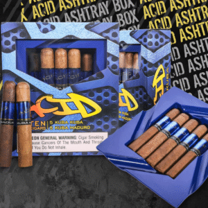 ACID Kuba Kuba Robusto Cigars and Ashtray Gift Set