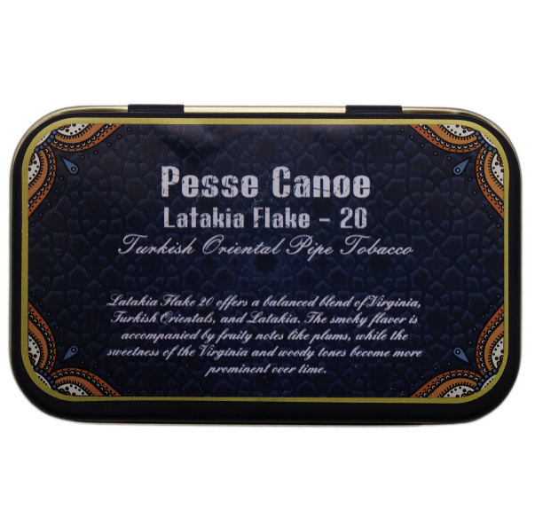 Gladora: Pesse Canoe Latakia Flake 20 50g Tin