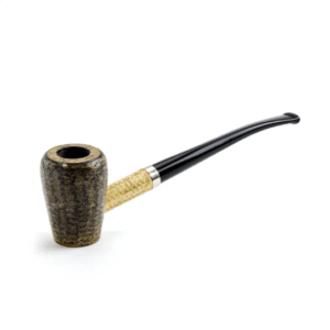 Missouri Meerschaum: Elf Cobbit Corn Cob Pipe Black Stem