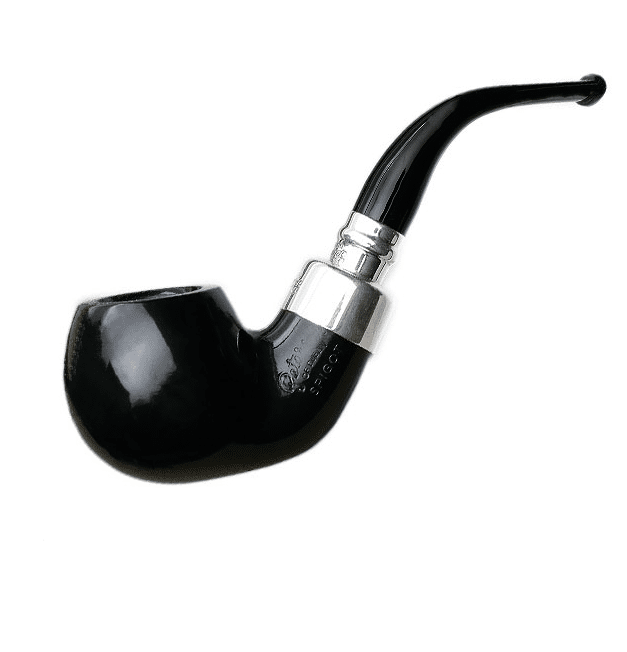 Peterson Pipe: NEW Green Spigot (03) Bent Apple