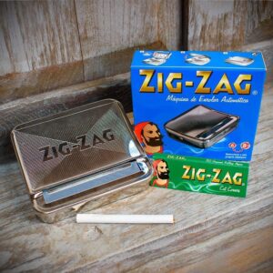 Zig Zag | Metal Rollbox| Cigarette Roller Slim & Extra Slim